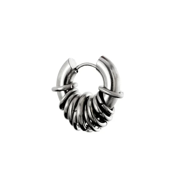 Gauged x11 Hoop Earring