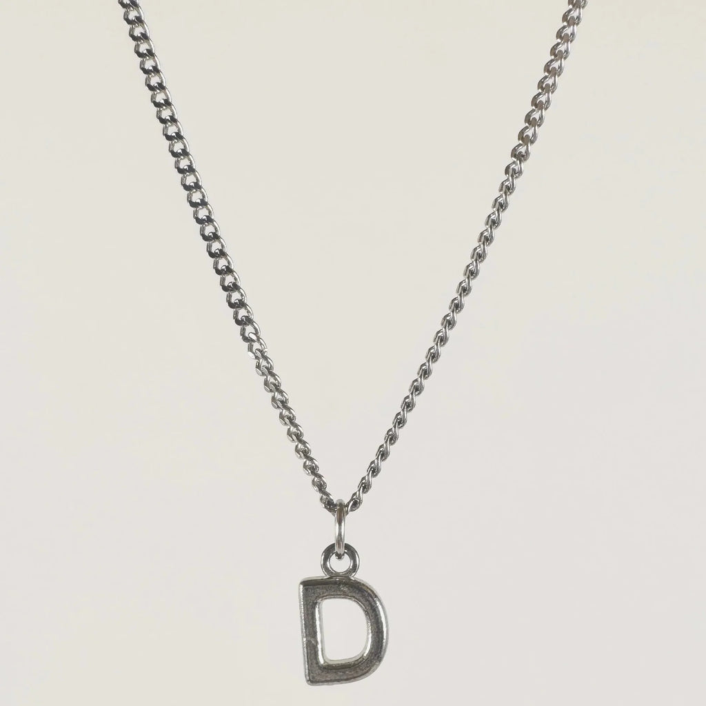 Initial Pendant Necklace