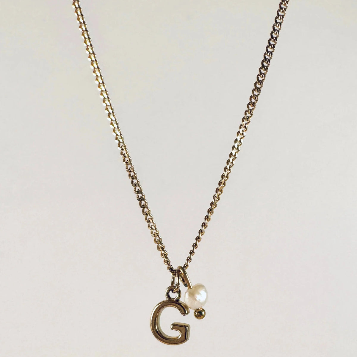 Initial Pendant Necklace