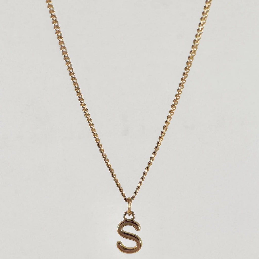 Initial Pendant Necklace