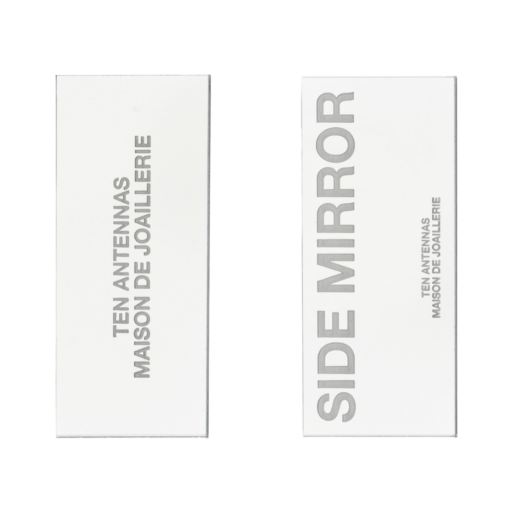 Le Miroir Silver Earrings
