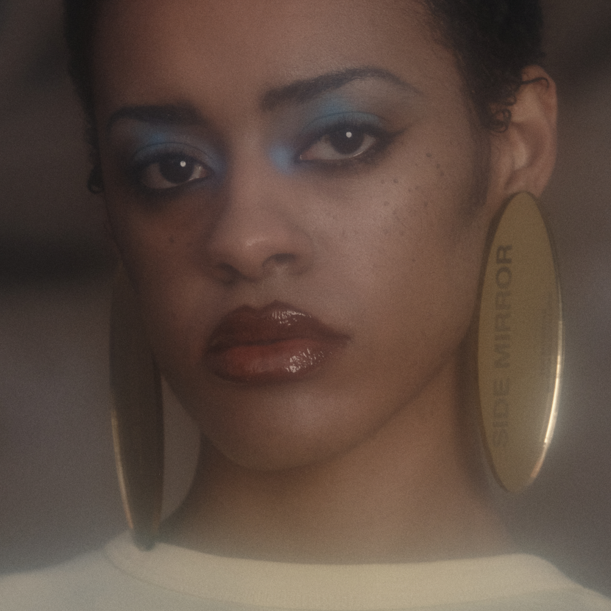 Le Miroir Ovale Gold Earring