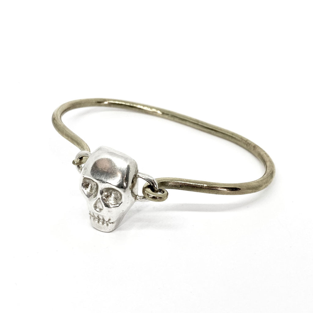 Skull Bracelet Brass Cuff