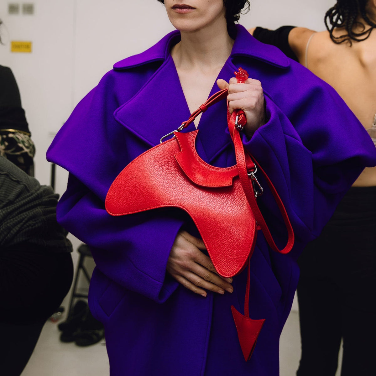 Dead Stock Leather Crossbody Diablo Bag
