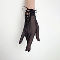 Vittoria Short Black Gloves