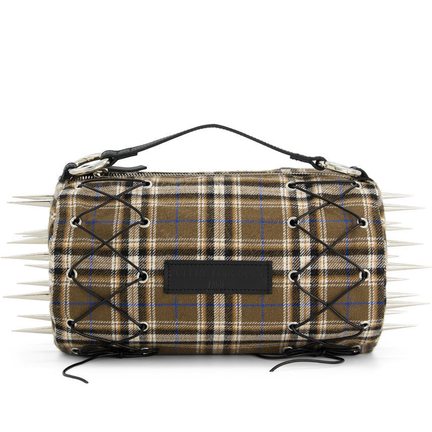 Brown Tartan Bag