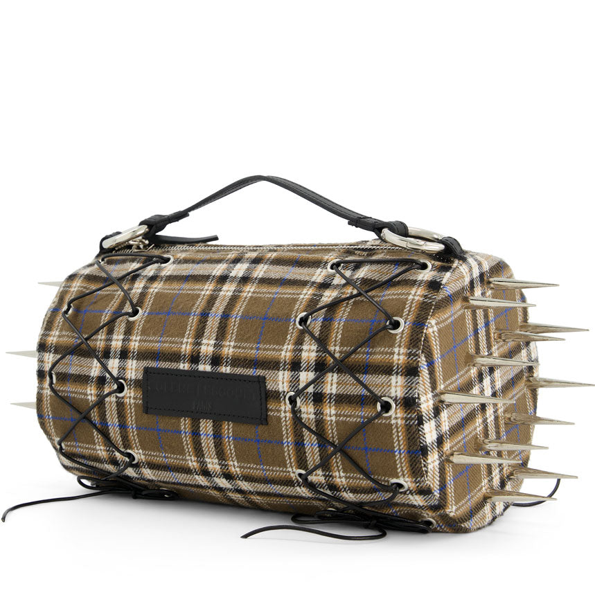 Brown Tartan Bag
