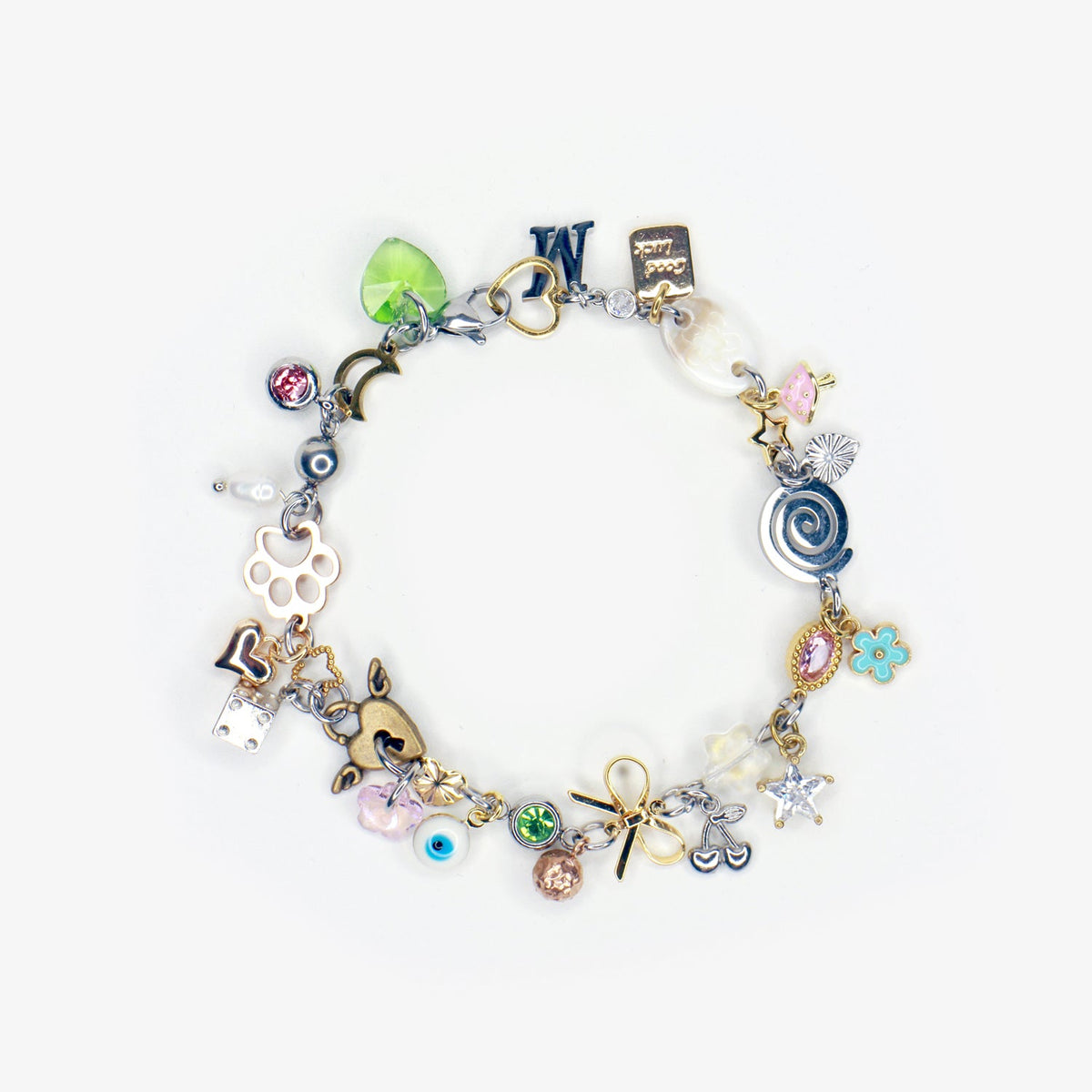 Wispy Charm Bracelet